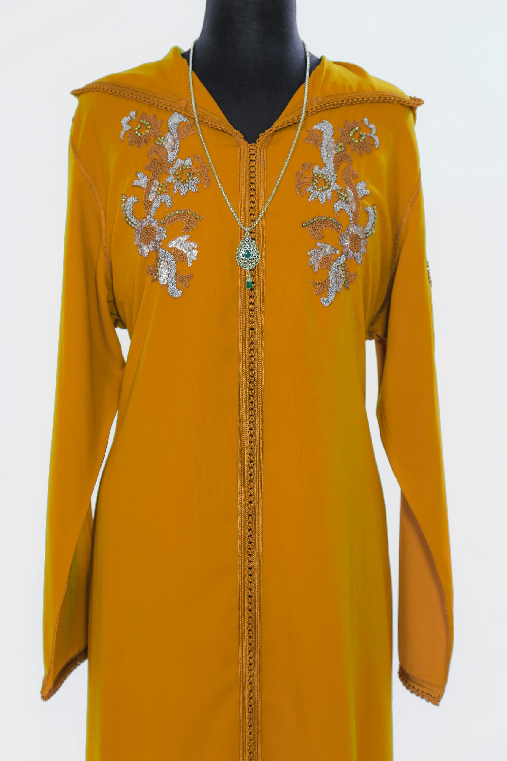 emboidery work on stitched kurthi